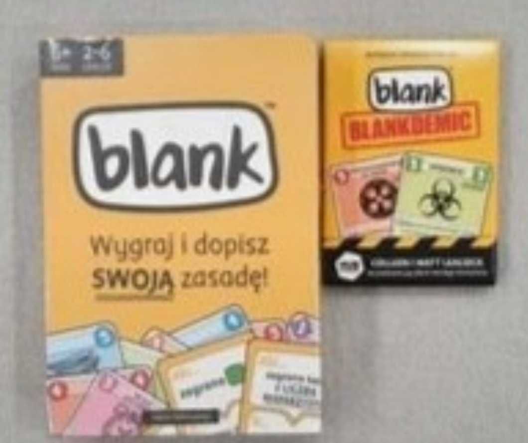 Blank pakiet Blankdemic gra karciana nowa zestaw 6+