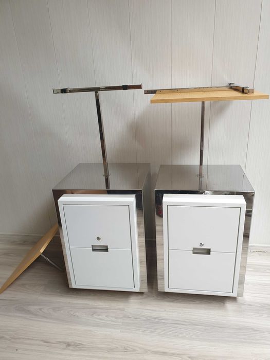 półka szafka nierdzewna szuflady regał z szufladami półka