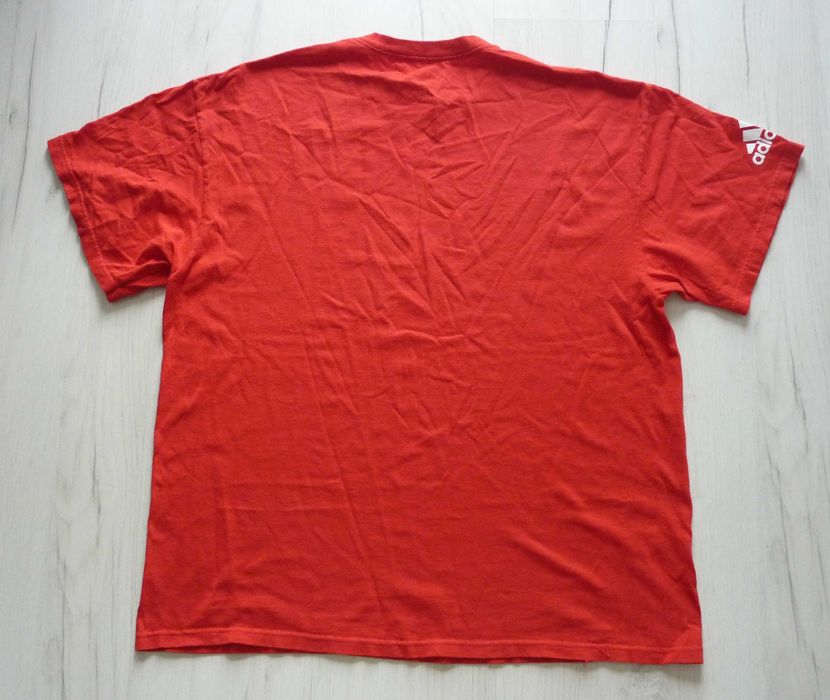 Piękna koszulka męska t-shirt ADIDAS rozmiar L XL Red Bull NY z USA!