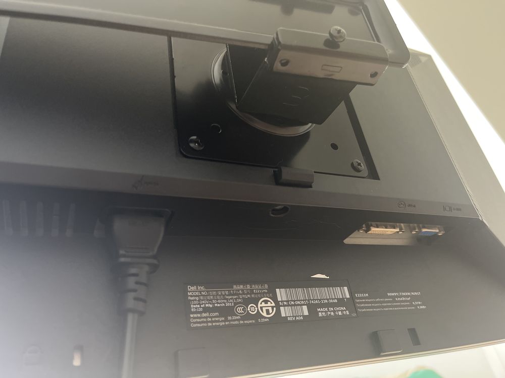 2 monitores Dell 22’’ em otimo estado