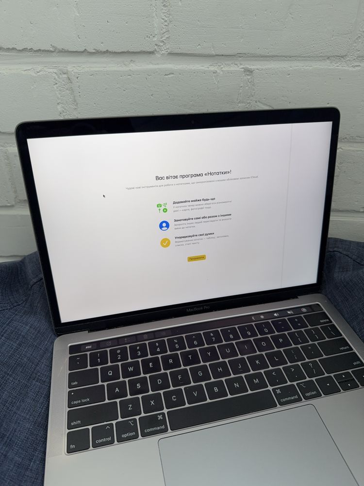 Macbook pro 13 2019 i5 1.4-3.2/ 8GB / 128gb/ 90% АКБ / Touch Bar