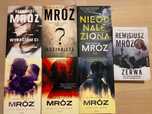 Remigiusz Mróz, seria z Zaorskim i Burzyńską 3 książki + 4 dodatkowe