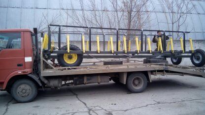 Зчіпка для борін гідравлічна БЗГ- 12 Борона зубова.