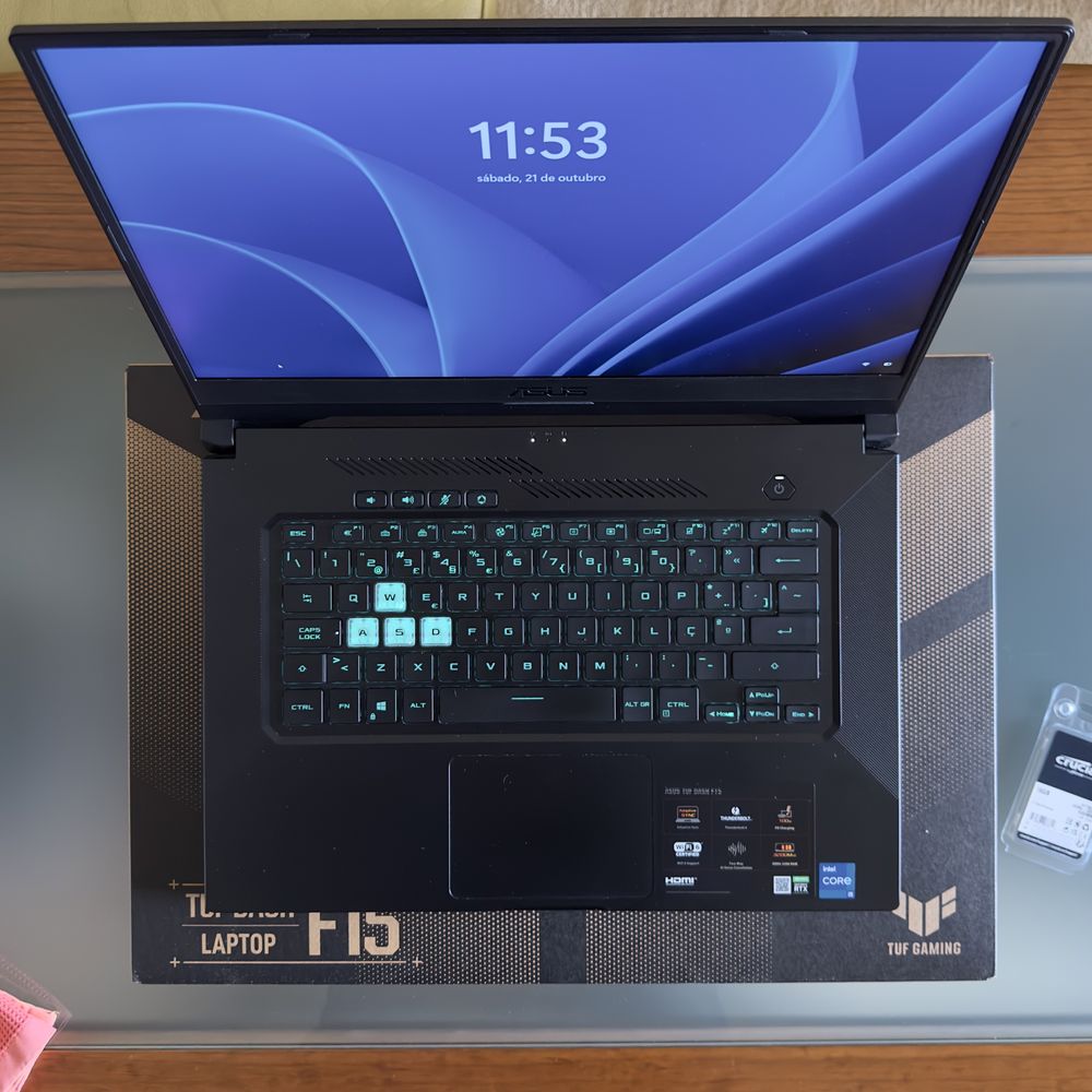 Portátil Asus TUF Gaming Dash F15 15.6'' GeForce RTX 3050