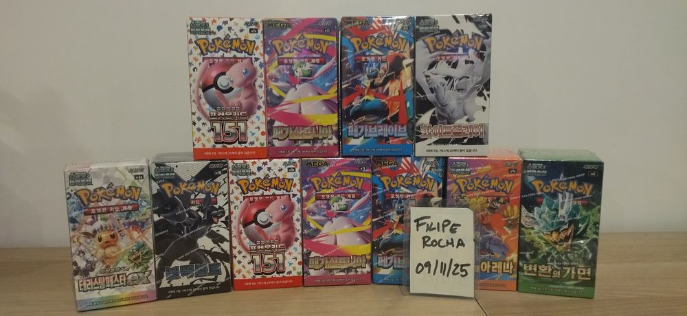 Pokémon TCG Produtos selados