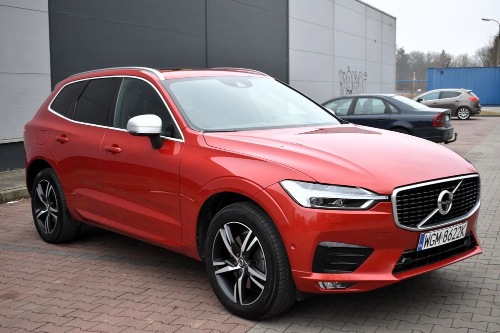 Volvo XC 60 II D4 R-DESIGN Full LED BOGATA OPCJA Panorama 360 Head-Up MY2019 ACC