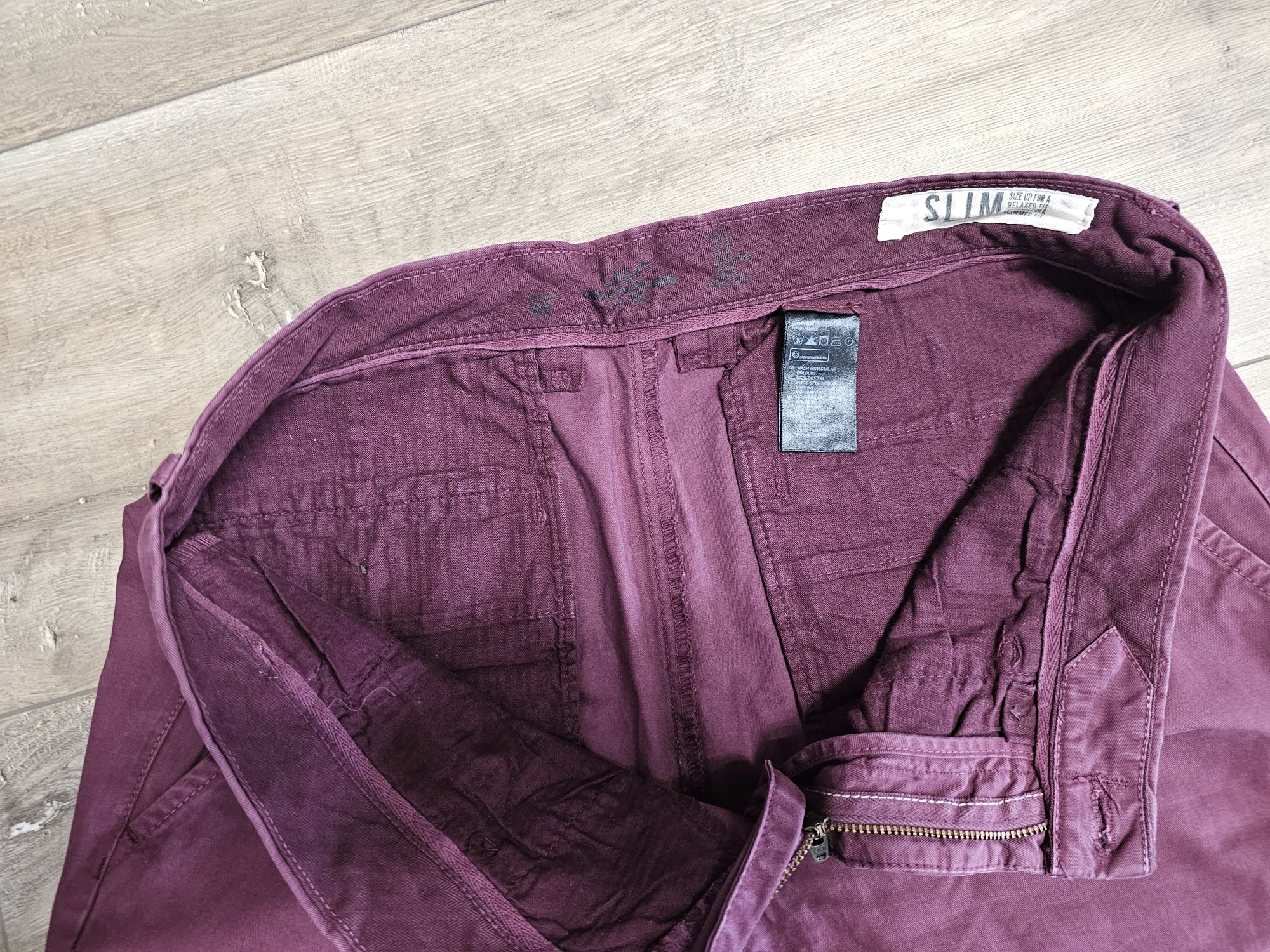 Spodnie H&M L.O.G.G  33 Slim