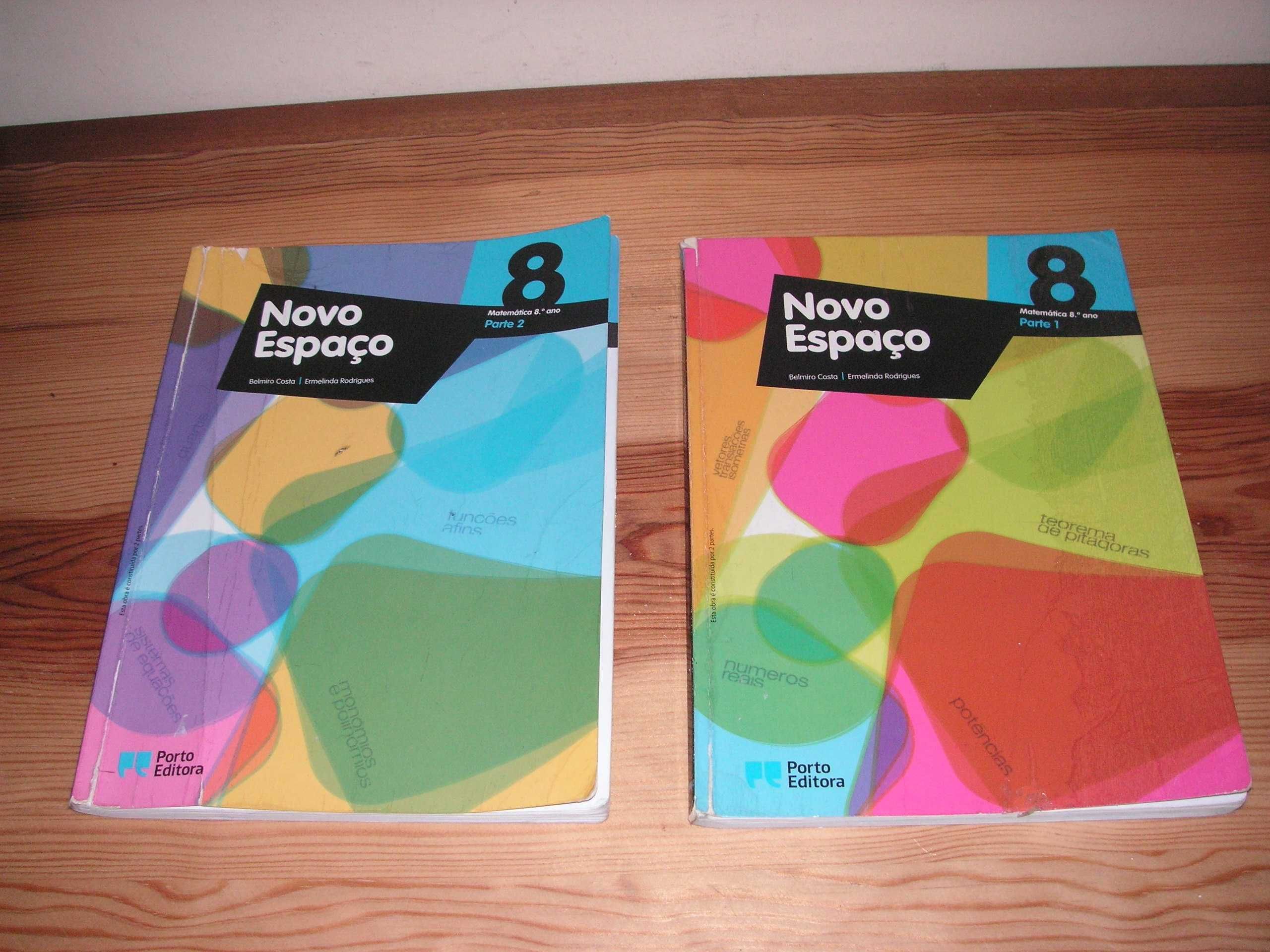 Manual Matemática - Novo Espaço ( Parte 1 e 2 ) 8º Ano