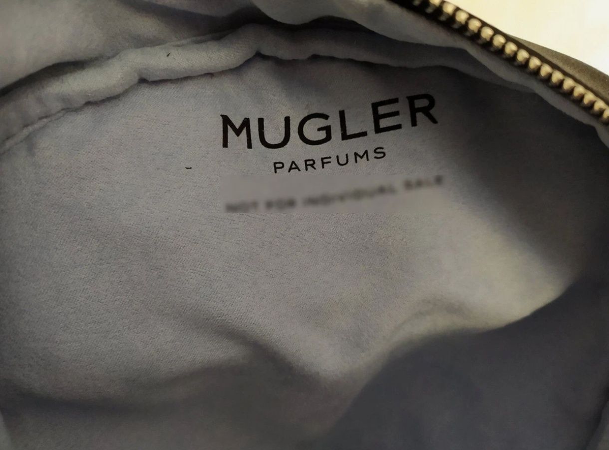 Nowy plecak Mugler czarny oryginalny