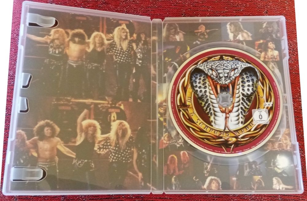 WHITESNAKE – Live At Donington 1990 [DVD coleccionável, muito raro)