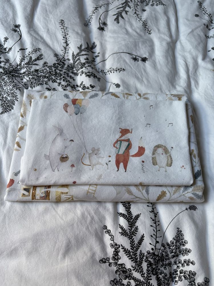 Posciel niemowleca Zara Home jesien jesienna lesna