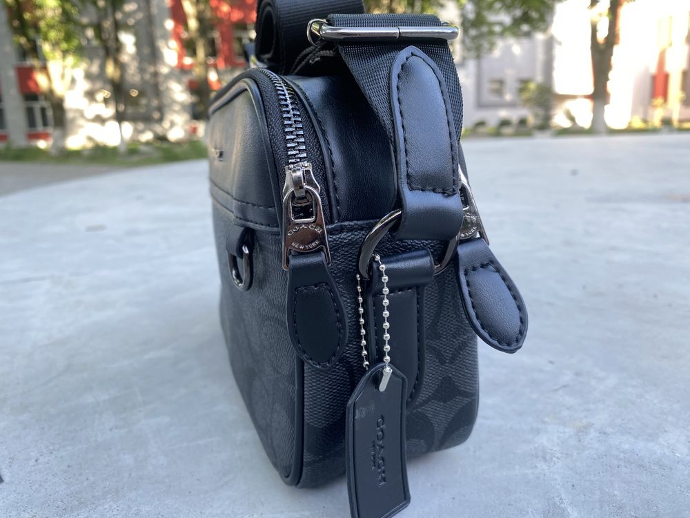 РОЗПРОДАЖ! Coach Graham Crossbody In Signature Canvas Сумка Коуч Коач