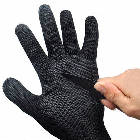 Армированные сталью перчатки от порезов, огня Cut Resistant Gloves.