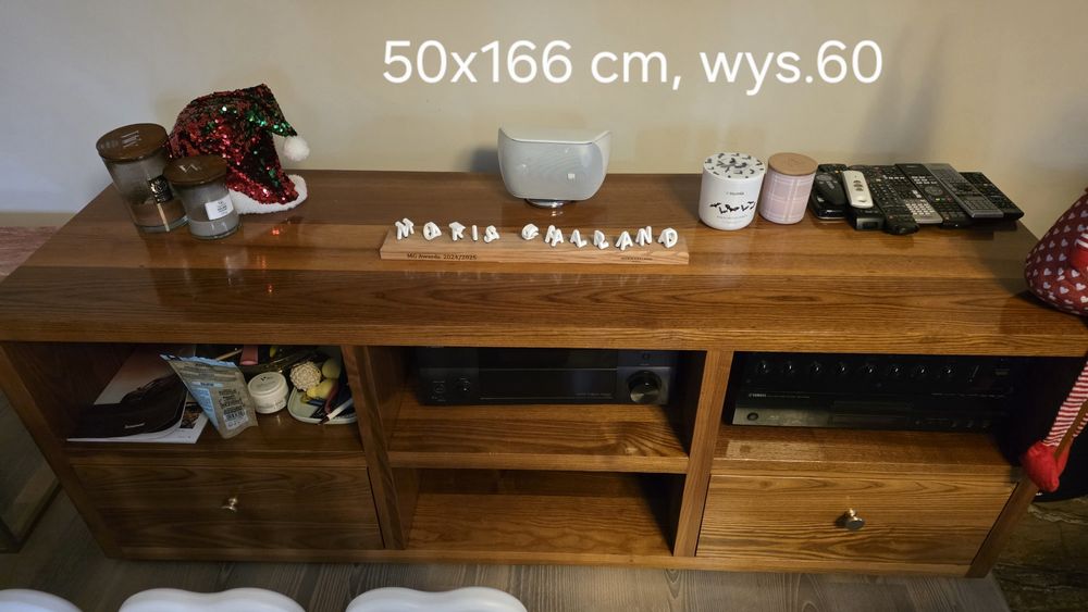 Szafka RTV drewniana