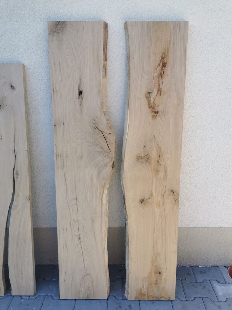 Blat dębowy pod żywicę / orzech / żywica epoksydowa / stół dębowy