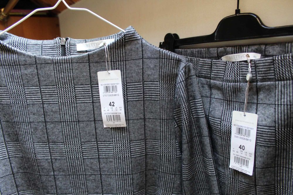 Костюм Betty Barclay, Германия, свитшот и юбка, р 48-50, новый