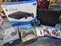 Konsola PS4 Playstation 4 SLIM 1TB + 2 pady 3 gry słuchawki GW6 SKLEP