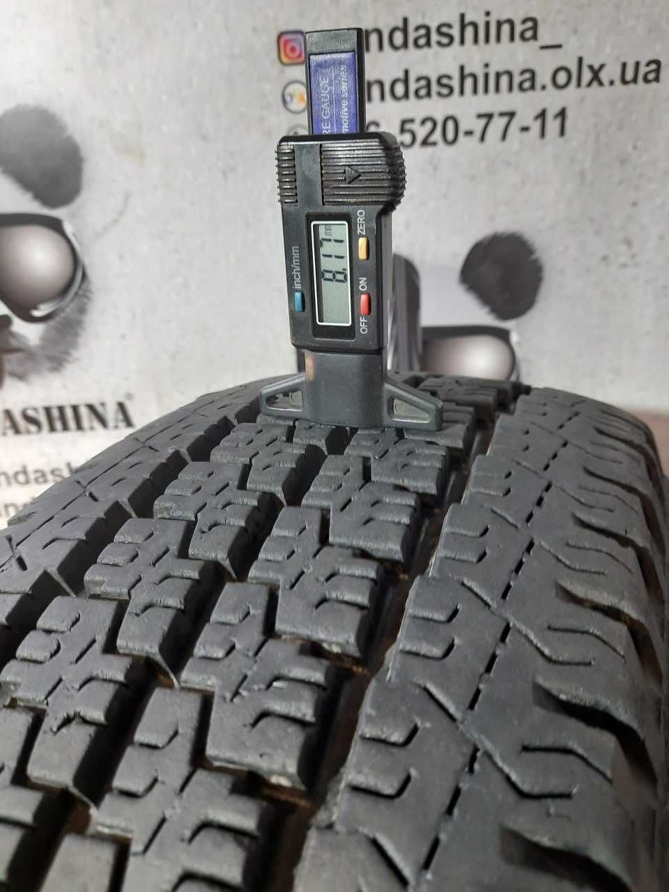 Шини 8-8,5мм  215/75 R16C MICHELIN Agilis 81 б/в літо склад