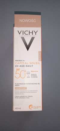VICHY Capital Soleil UV-AGE DAILY SPF 50+ fluid koloryzujący przeciwzm