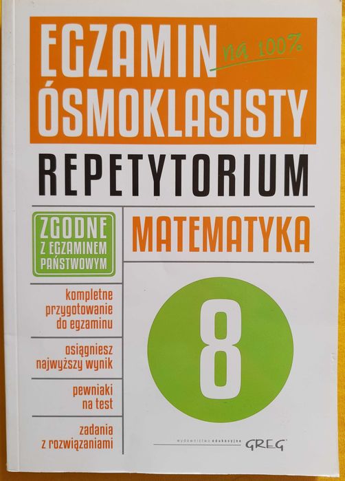 Egzamin ósmoklasisty, repetytorium matematyka