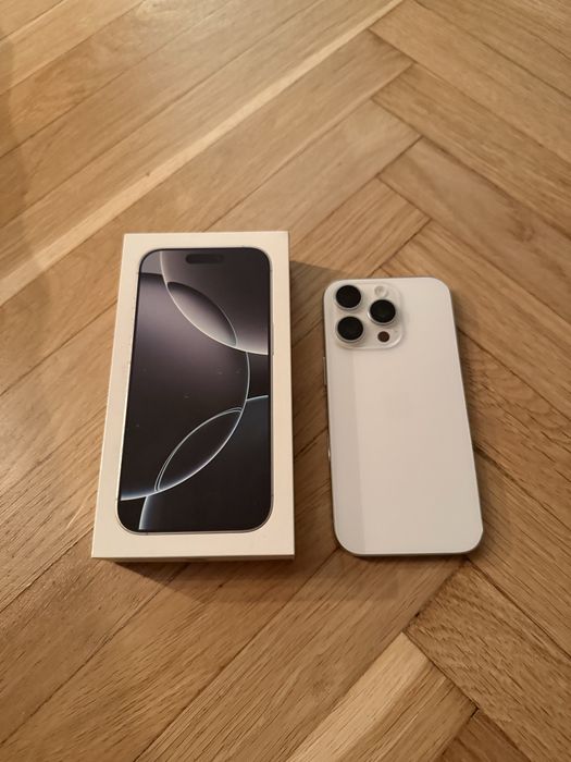 Iphone 16pro 128gb white titanium