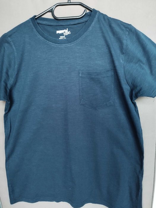 Koszulka młodzieżowa, granatowa, rozmiar 170-176