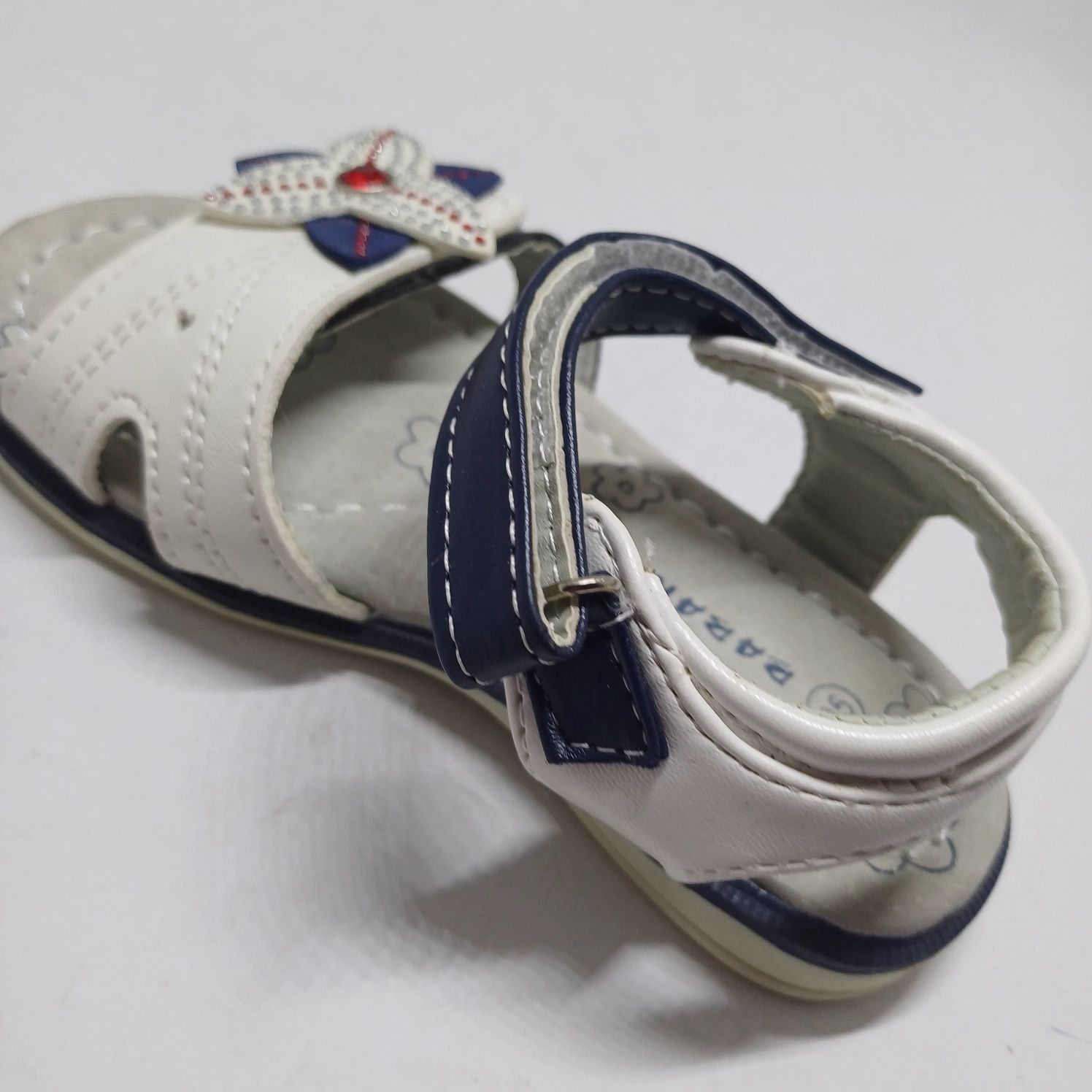 Nowe sandały sandałki roz 25 wkładka skórzana profilowana 16 cm