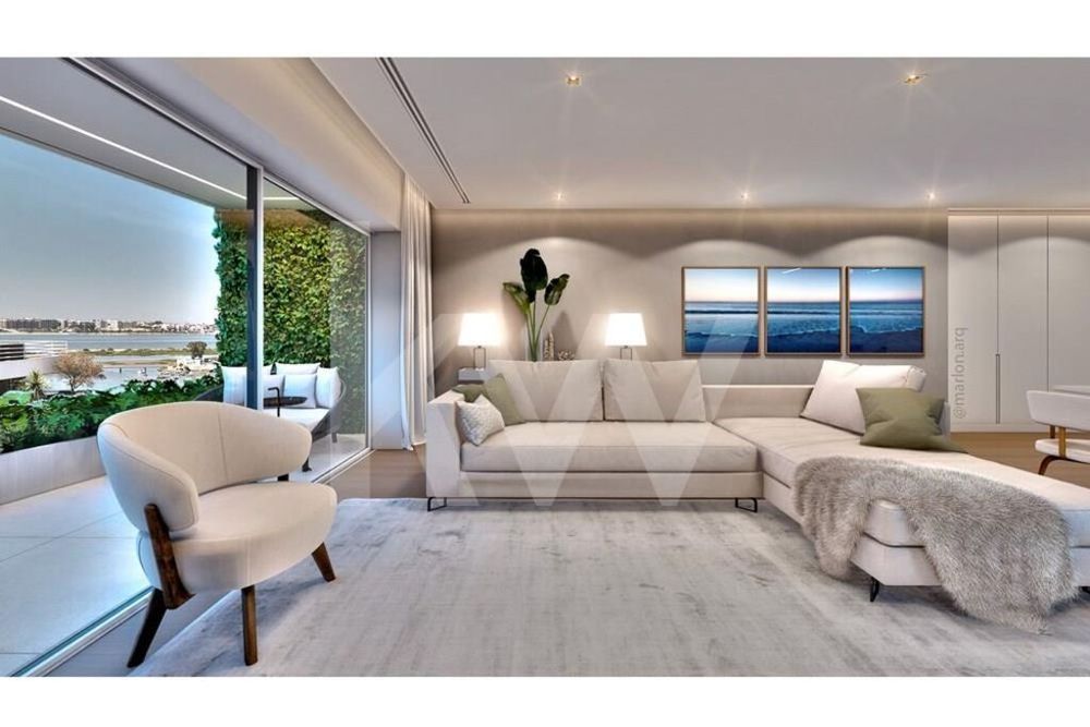 Apartamento T2 com varanda privativa - Empreendimento Flor de Sal