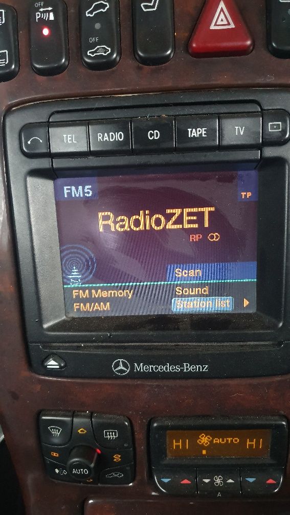 Mercedes cl w215 Radio 100% OK
