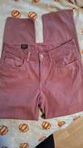 Vailent Scandinavia spodnie jeansy  mom fit high waist wrzosowe S M