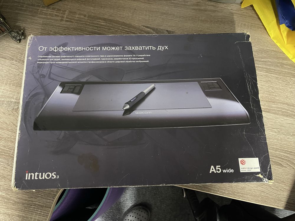 Графічний планшет Wacom Intuos 3 A5 Wide