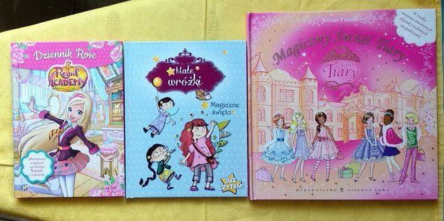 (x3) 2 książki i 1 pamiętnik dla księżniczki + kolorowanka gratis
