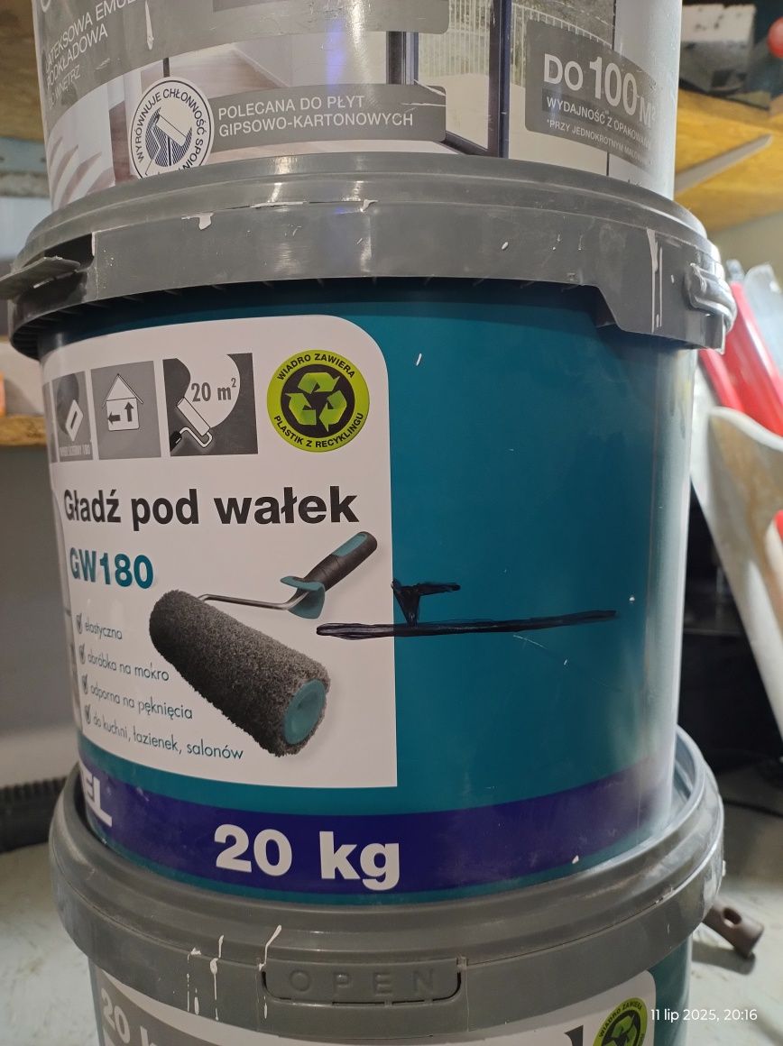 Gładź pod wałek do ścian