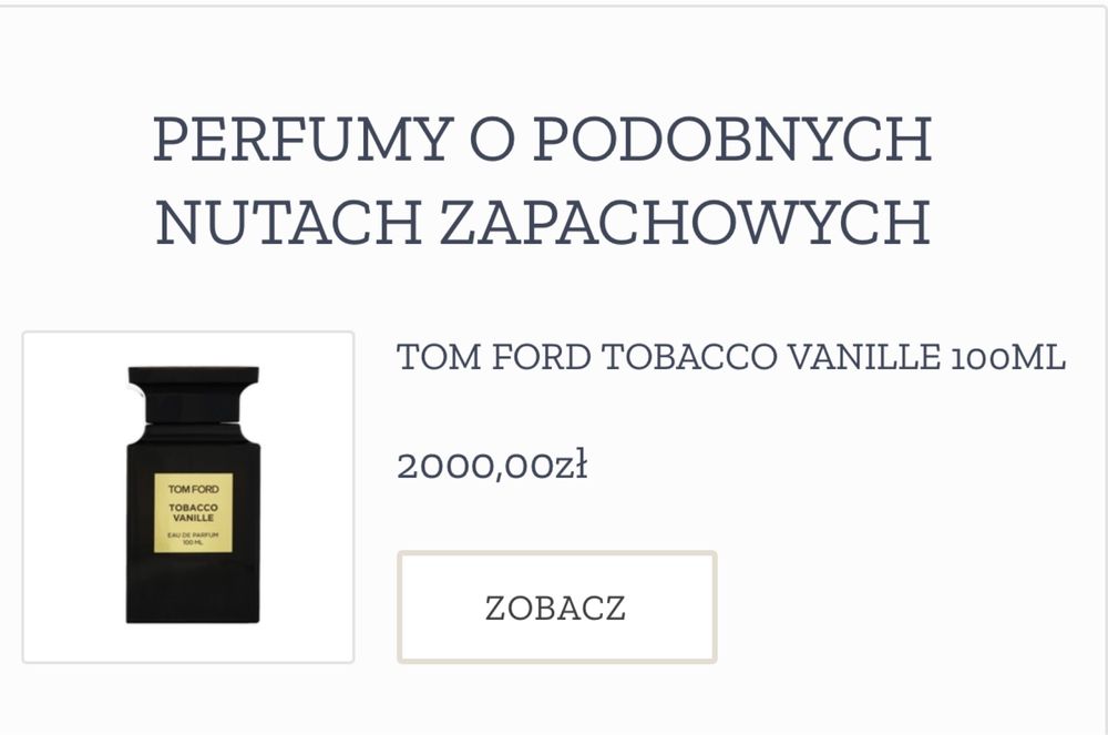 Perfumy made in lab inspirowane tom ford tobacco