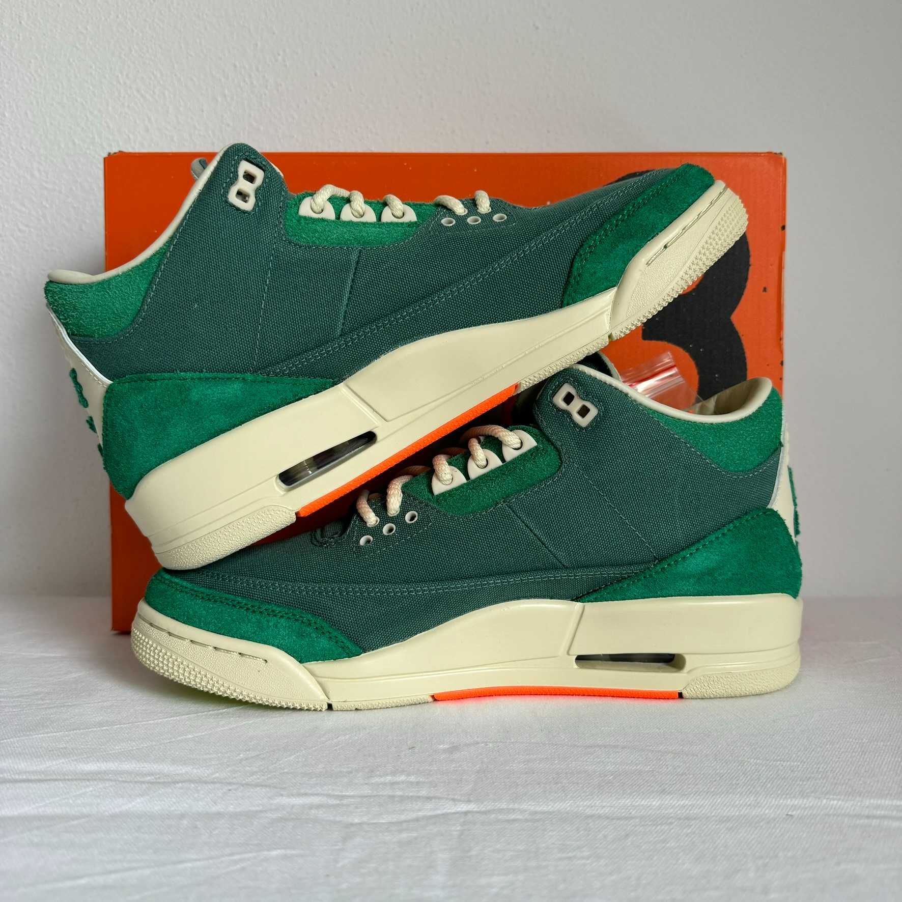 Jordan 3 x Nina Chanel "Abney Bicoastal" - Tamanho 37,5