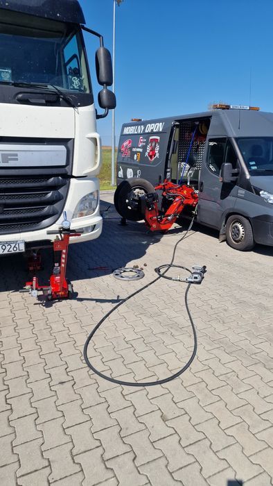Mobilny Serwis Opon TIR Rolnicze Osobowe Sępólno Krajeńskie 24h
