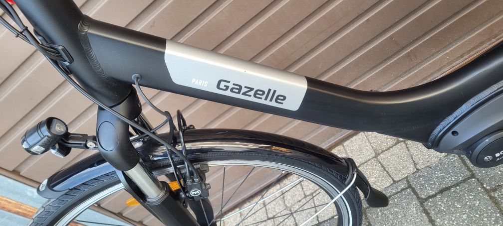 Rower elektryczny Gazelle orange Paris C7+ Bosch