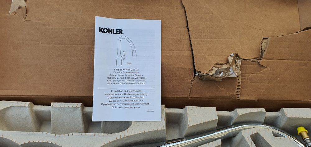 Bateria na zlew kohler