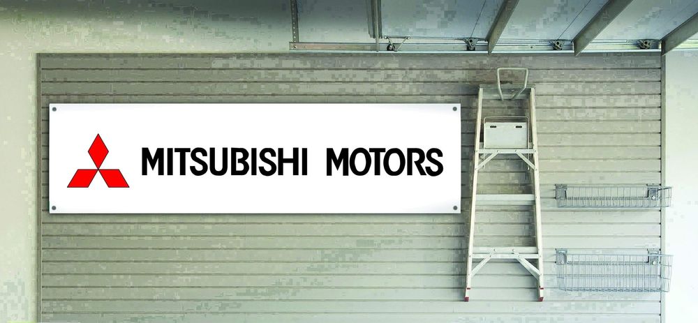 Baner plandeka Mitsubishi Motors 150x60cm