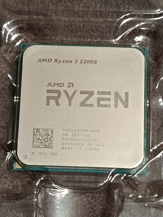 процессор AMD Ryzen 3 2200G — 4 ядра