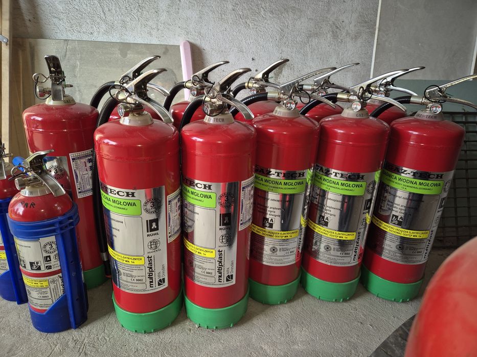 Gaśnice wodno mgłowe