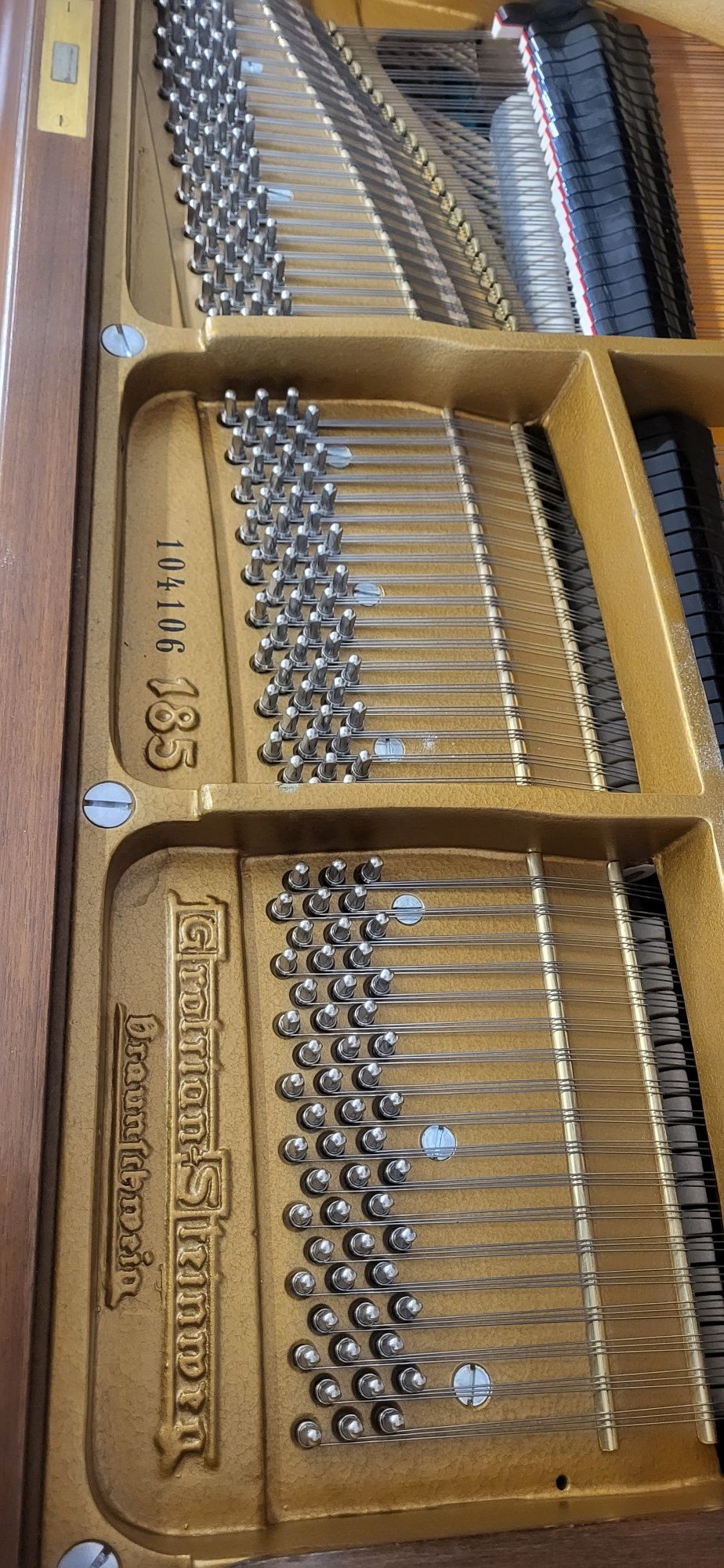 Grotrian Steinweg M185 renner Fortepian dla konesera Germany