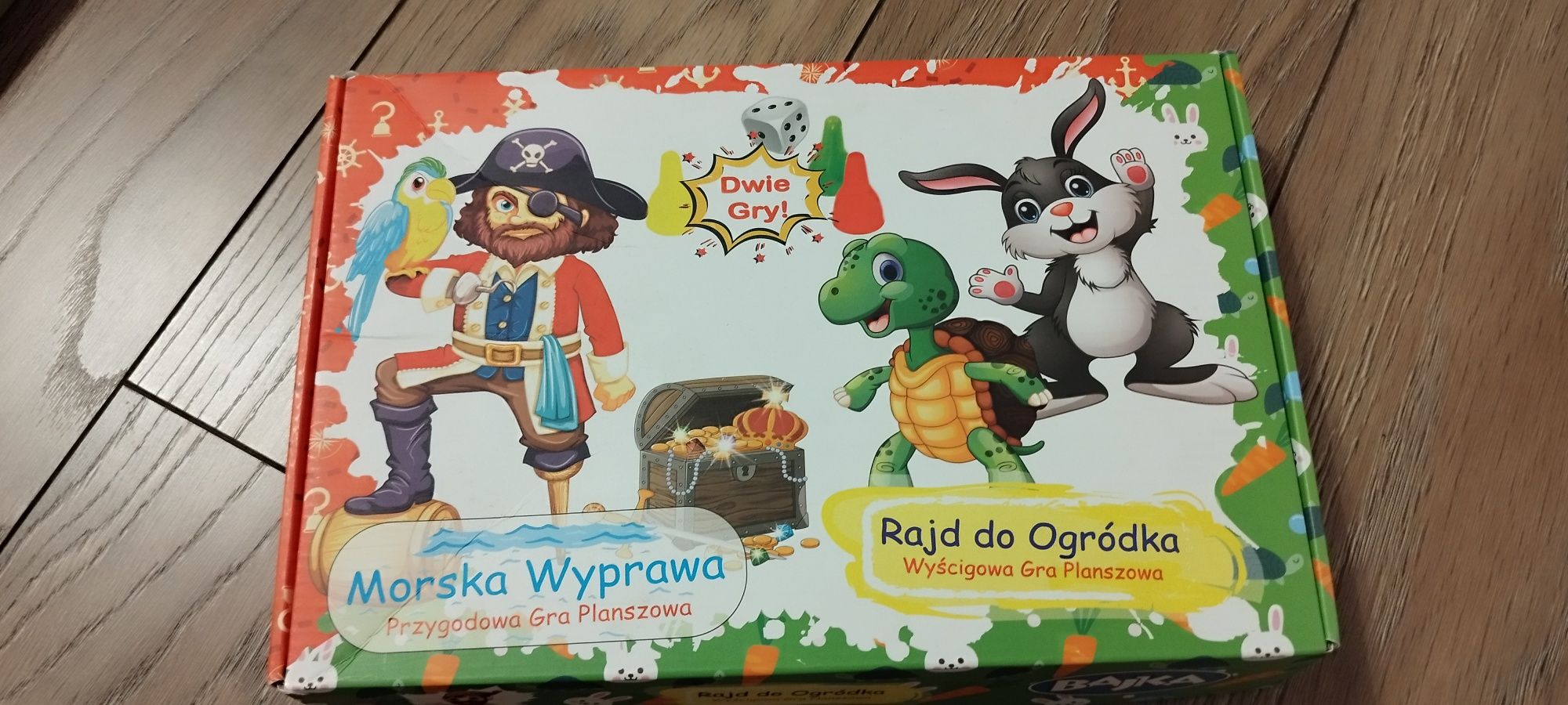 Gra planszowa  morska wyprawa Rajd w ogrodku