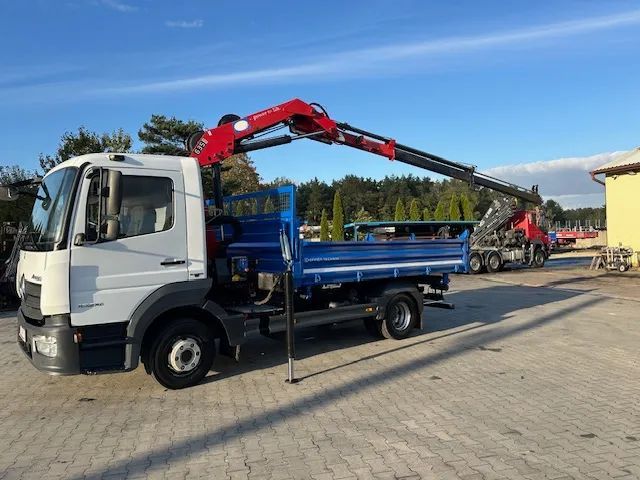 Mercedes-Benz ATEGO 1024 Euro6 HMF 635K2 pilot wyjscie na rotor, wywrotka