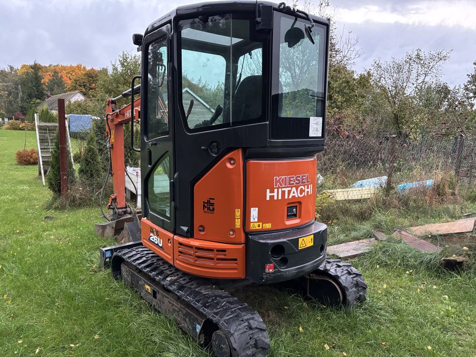 Koparka, hitachi minikoparka