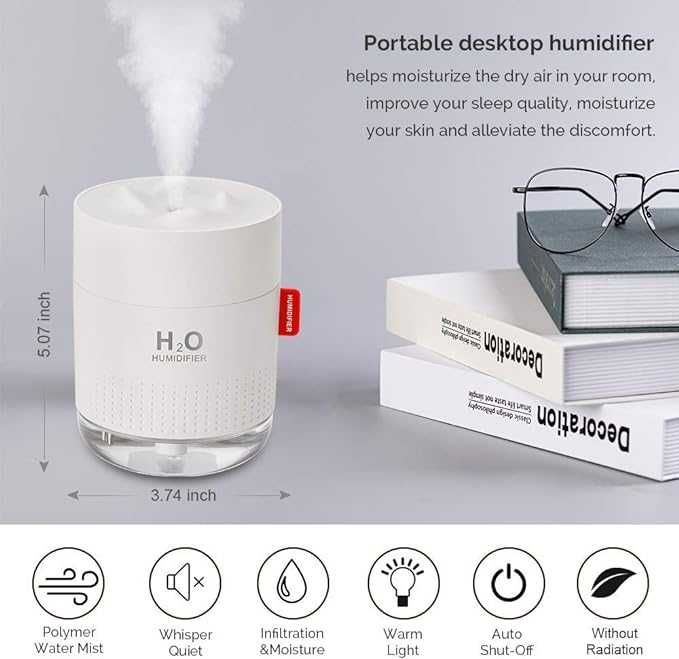 ultradźwiękowy nawilżacz USB H2O Snow