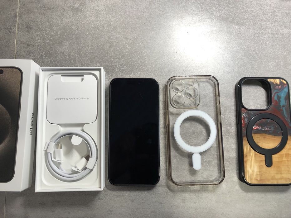 iPhone 15 PRO 128GB iGŁA 91% bateria