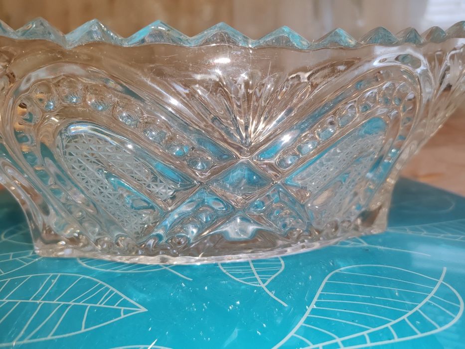 Кришталева/хрустальная ваза