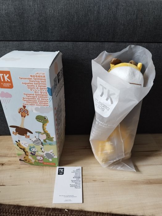 Tańcząca, gadająca żyrafa jak słynny kaktus