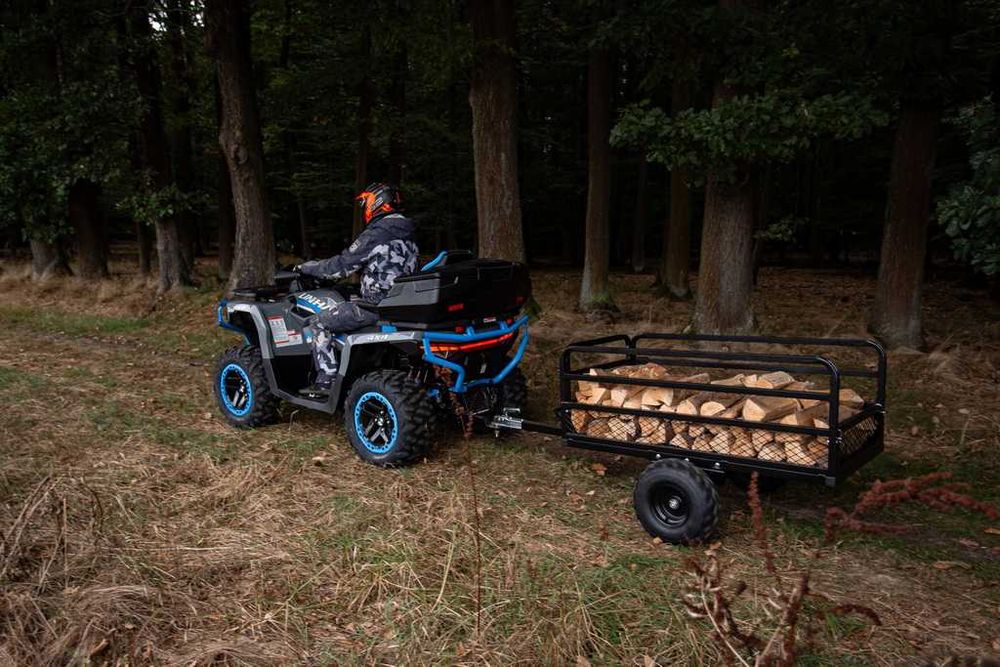 Прицеп до квадроцикла баггі SHARK ATV TRAILER GARDEN 400 Black причіп